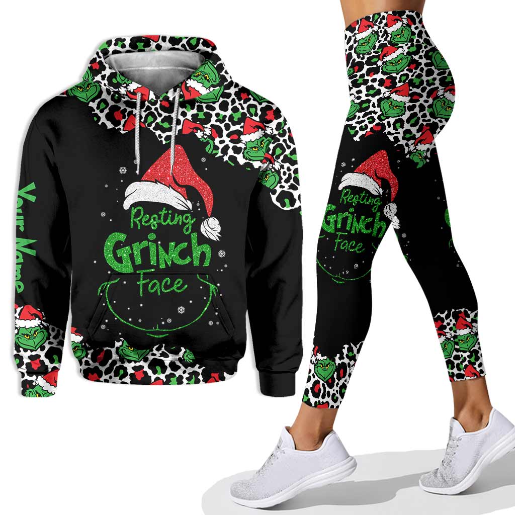Joyeux Noël ! - Écharpe de Noël personnalisée, sweat à capuche et leggings de Noël