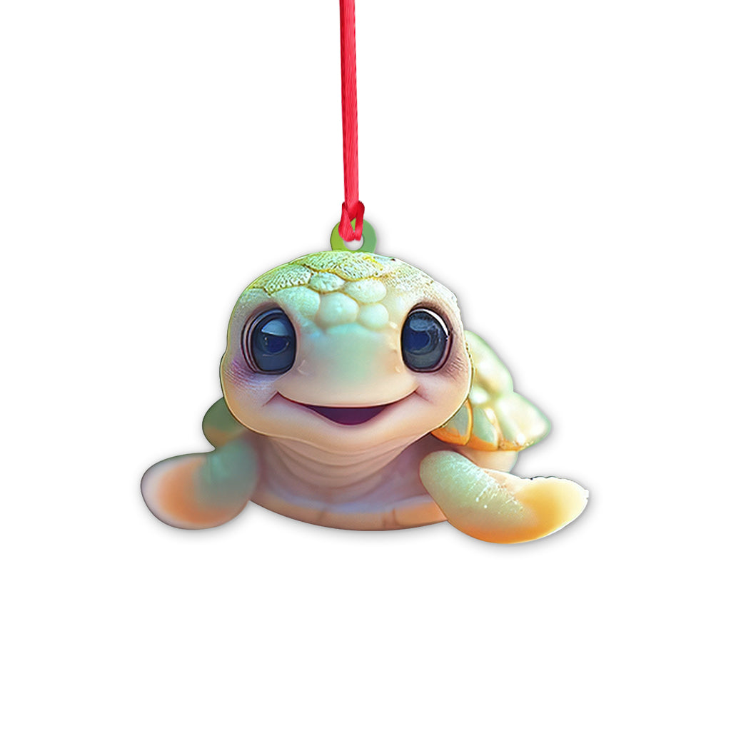 Love Turtles - Turtle Ornament