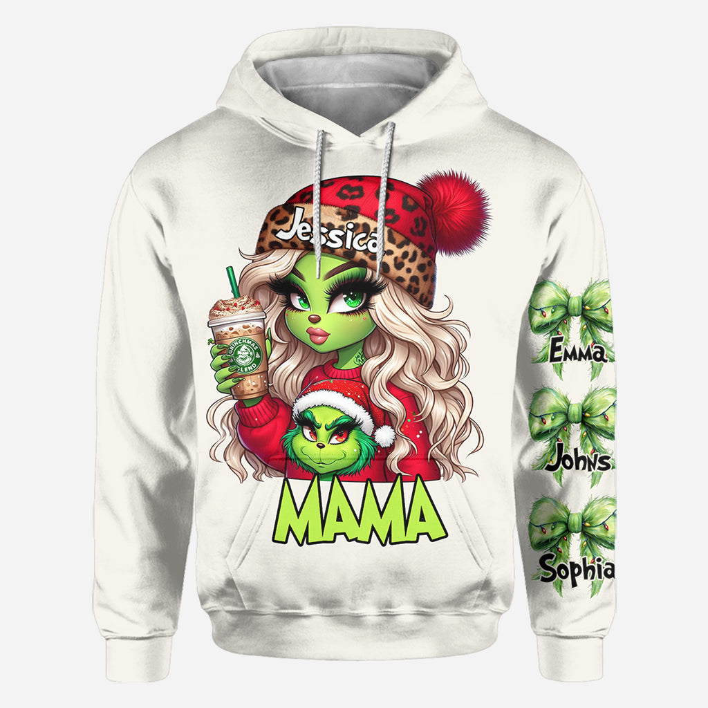 Any Title Grinchy Christmas - Personalized Stole Christmas All Over Shirt