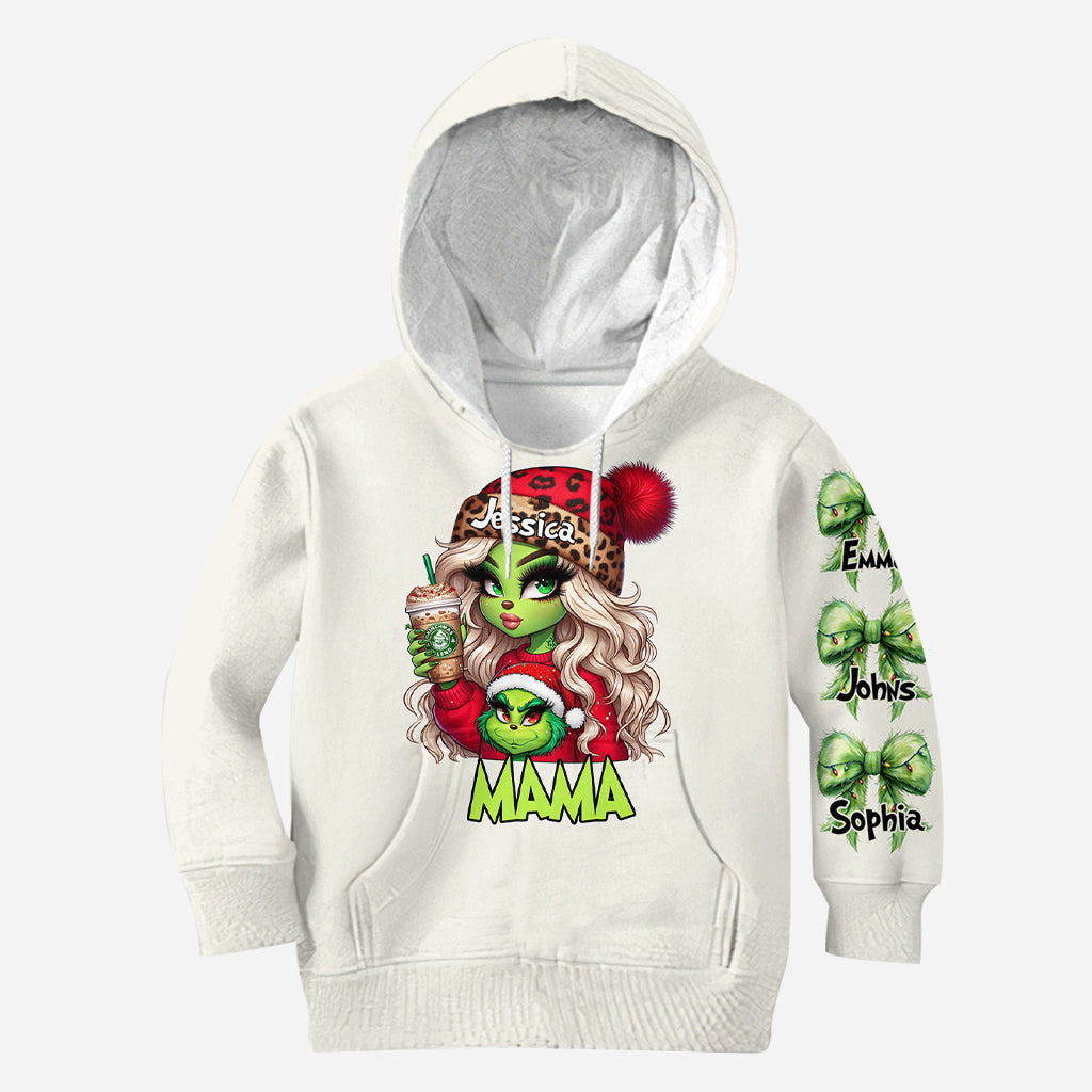 Any Title Grinchy Christmas - Personalized Stole Christmas All Over Shirt
