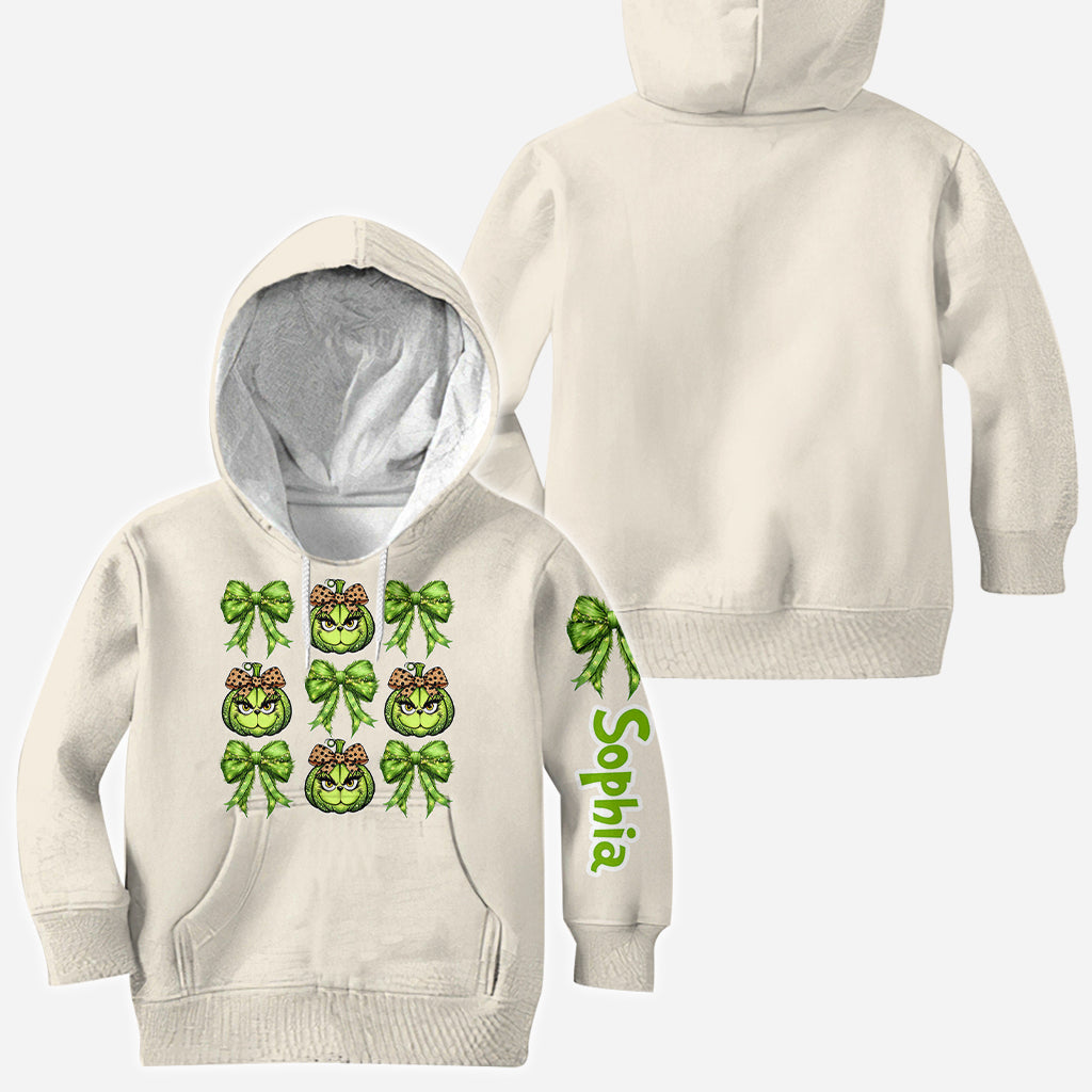 Feeling Extra Grinchy Today - Personalized Stole Christmas All Over Shirt