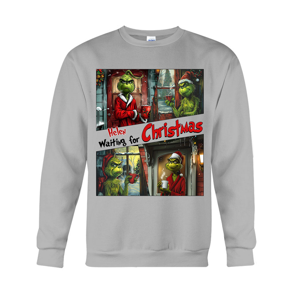 Waiting For Christmas - Personalized Stole Christmas T-shirt And Hoodie