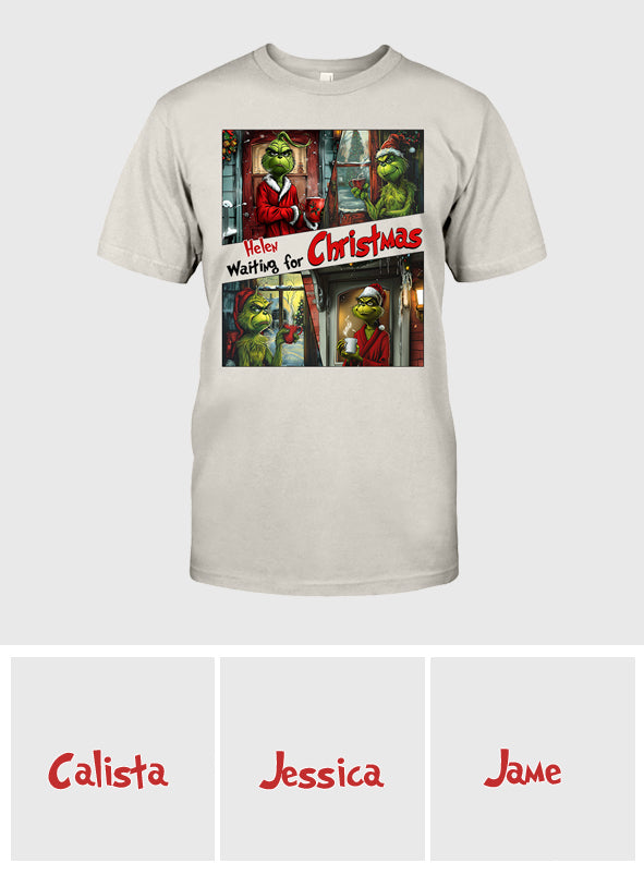 Waiting For Christmas - Personalized Stole Christmas T-shirt And Hoodie