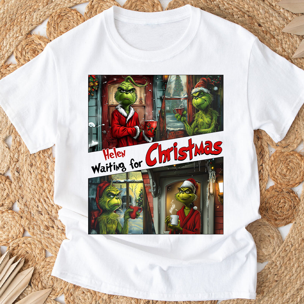 Waiting For Christmas - Personalized Stole Christmas T-shirt And Hoodie