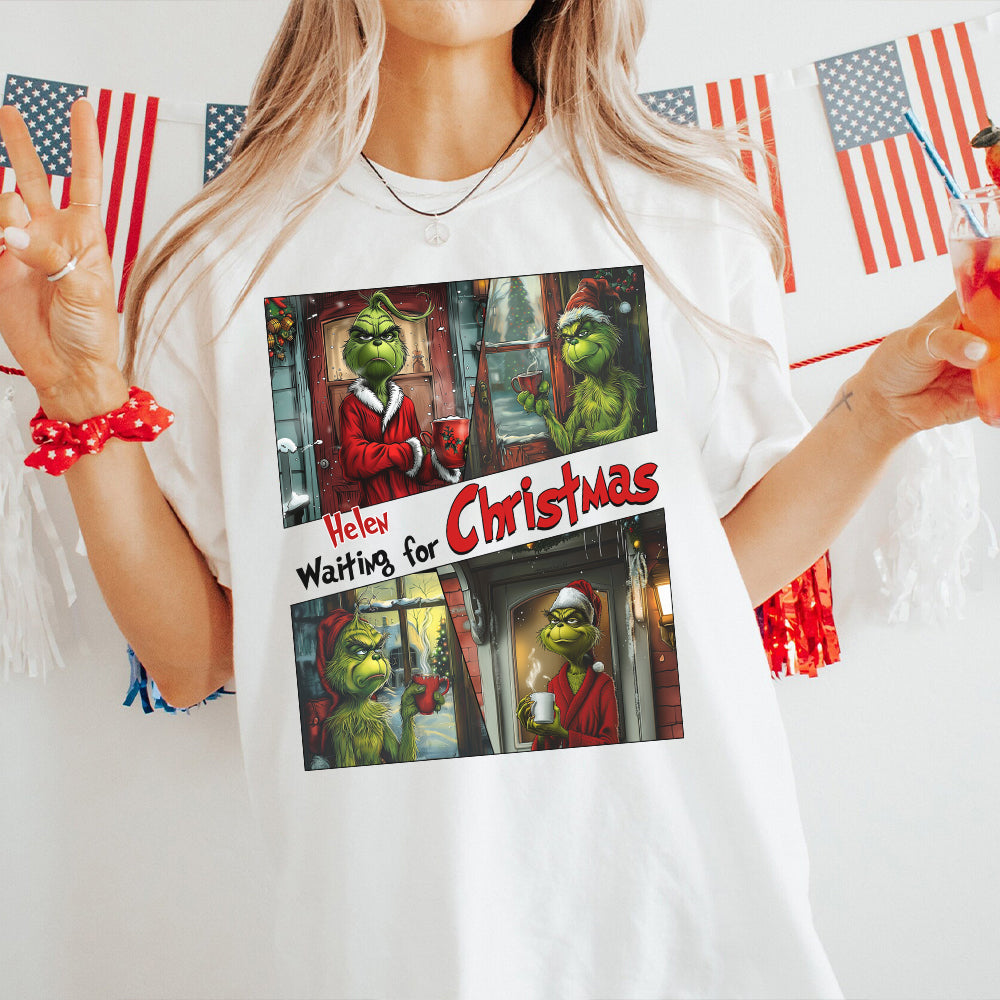 Waiting For Christmas - Personalized Stole Christmas T-shirt And Hoodie