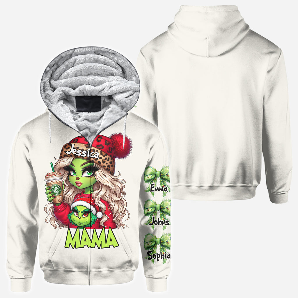 Any Title Grinchy Christmas - Personalized Stole Christmas All Over Shirt