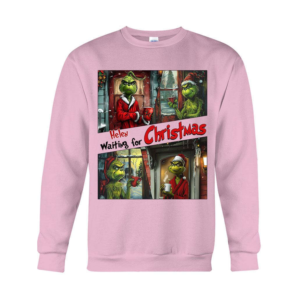 Waiting For Christmas - Personalized Stole Christmas T-shirt And Hoodie