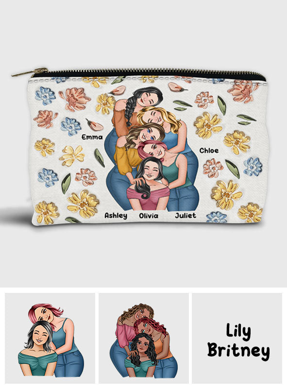 Besties Forever - Personalized Bestie Pouch
