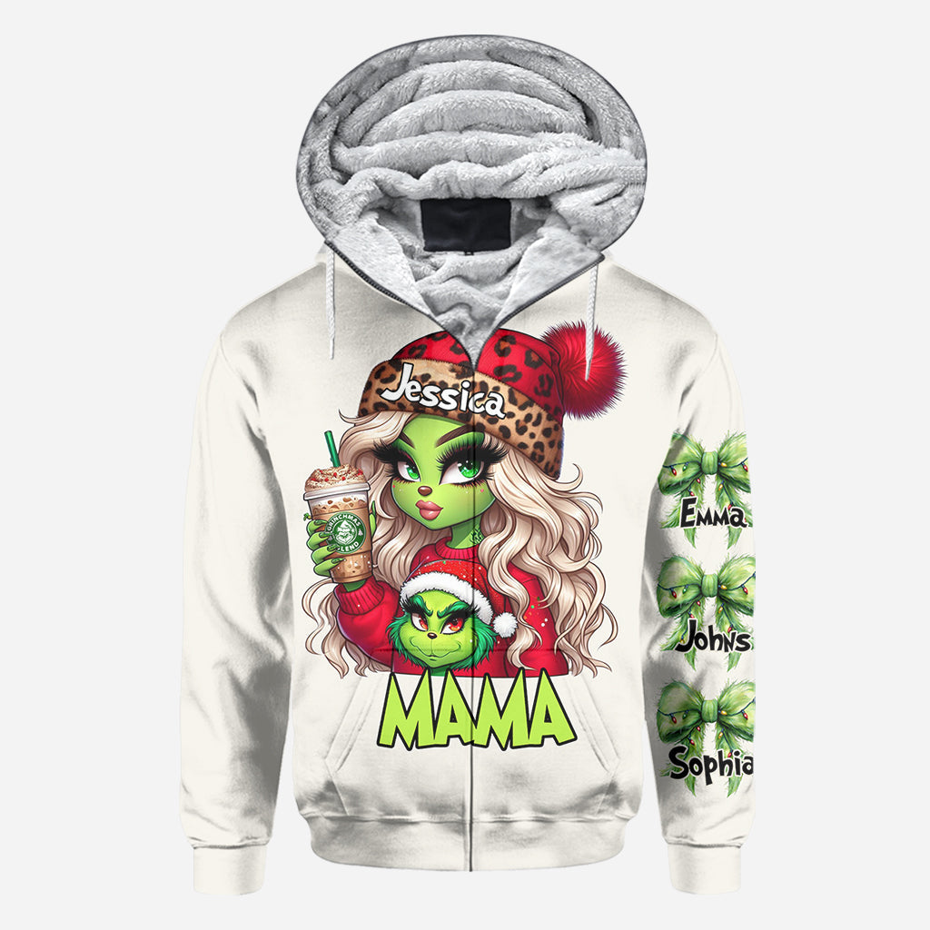 Any Title Grinchy Christmas - Personalized Stole Christmas All Over Shirt