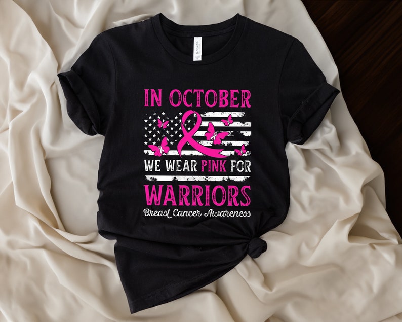 En octobre, nous portons du rose : T-shirt, T-shirt contre le cancer du sein, T-shirt et sweat à capuche de sensibilisation au cancer du sein 0924