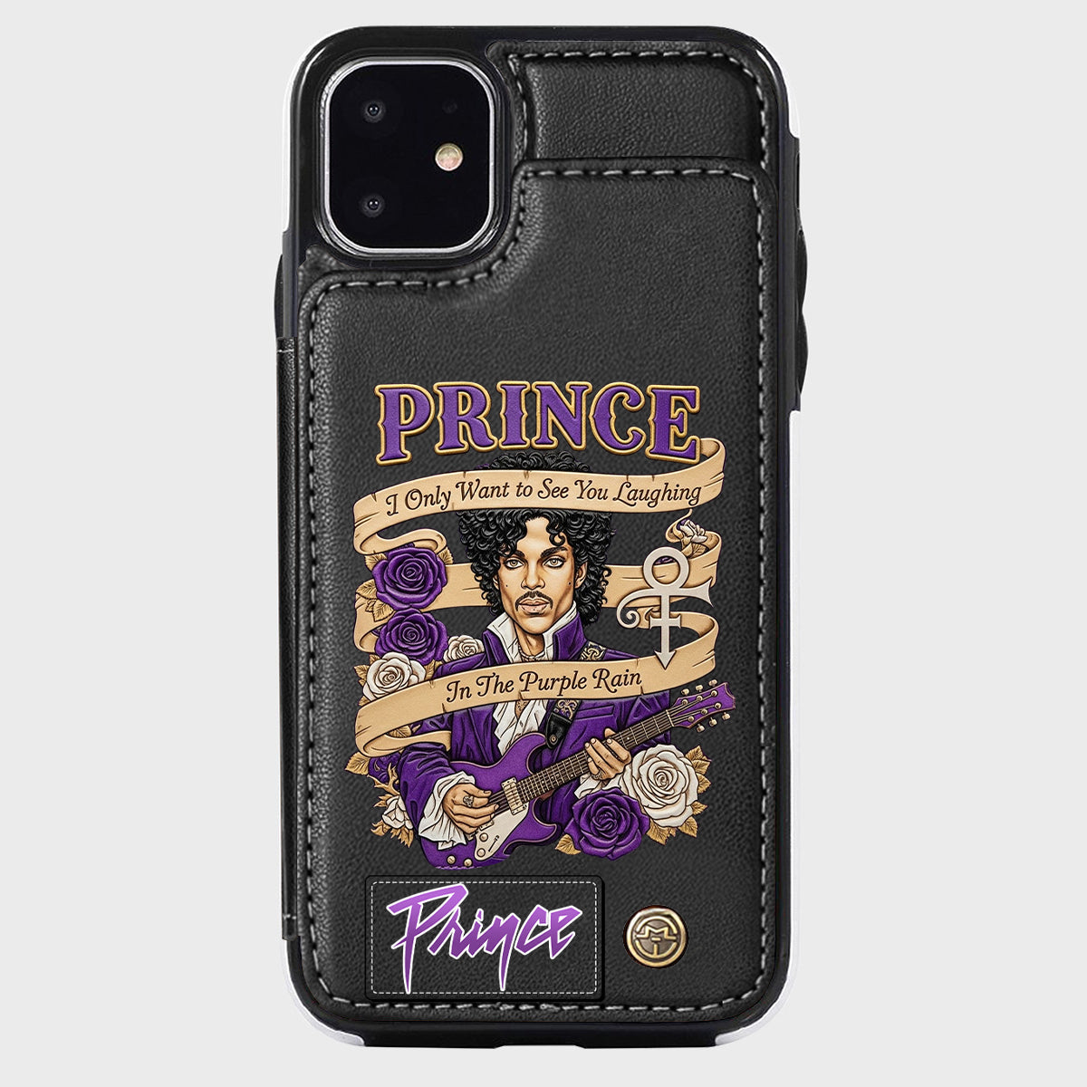 Purple Rain - Wallet Phone Case