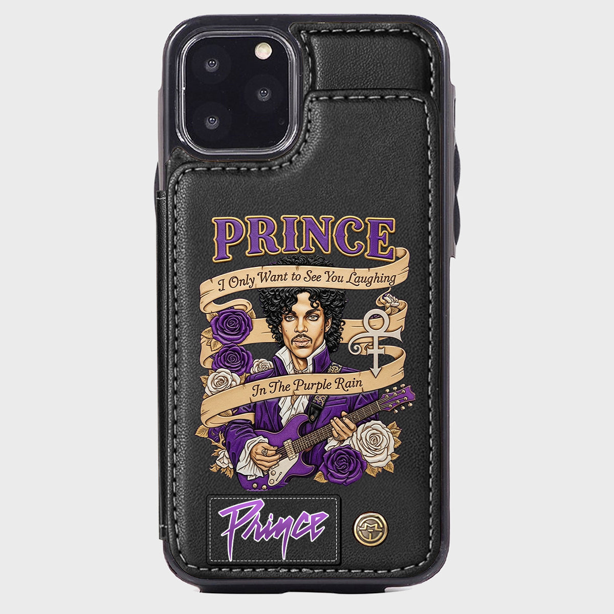 Purple Rain - Wallet Phone Case