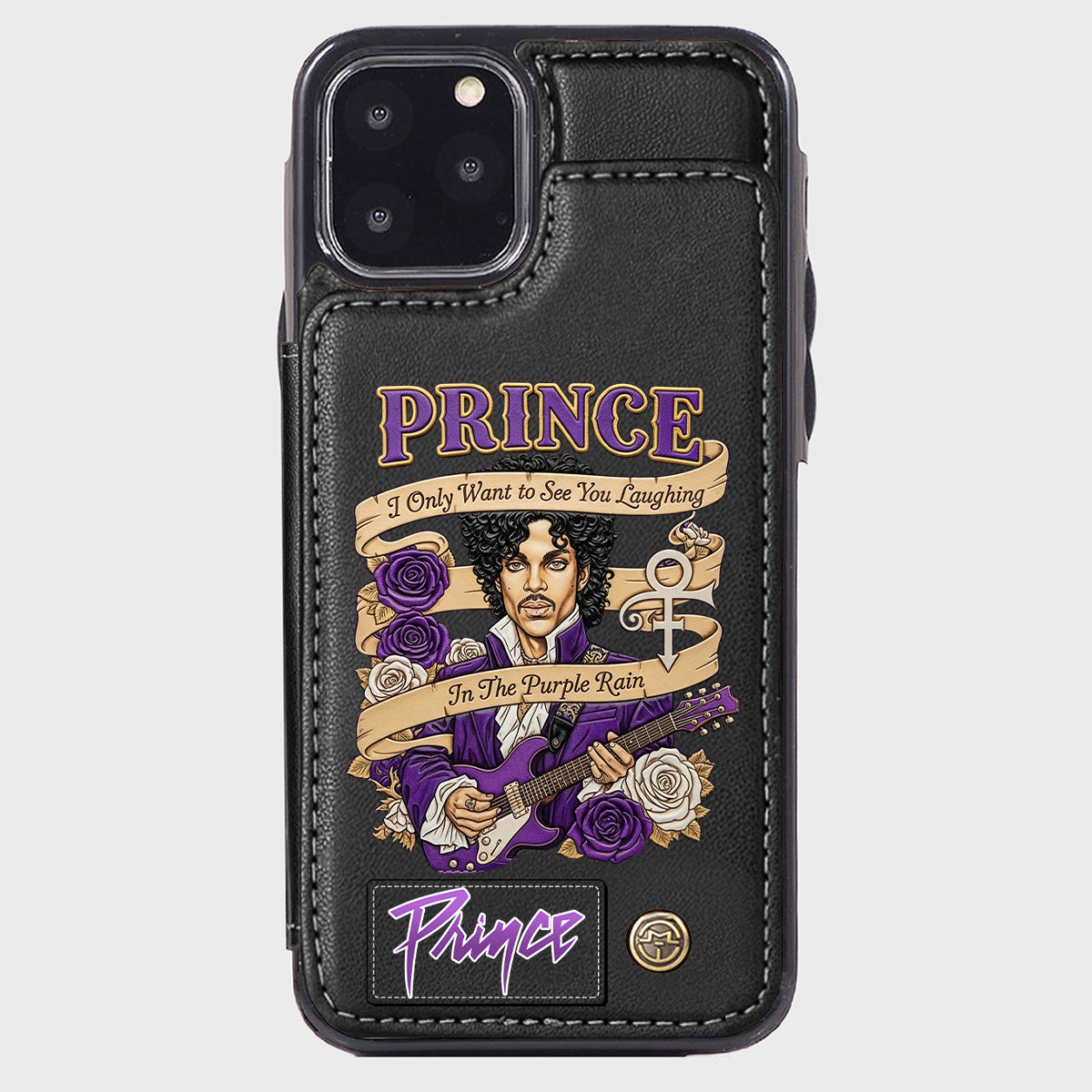 Purple Rain - Wallet Phone Case