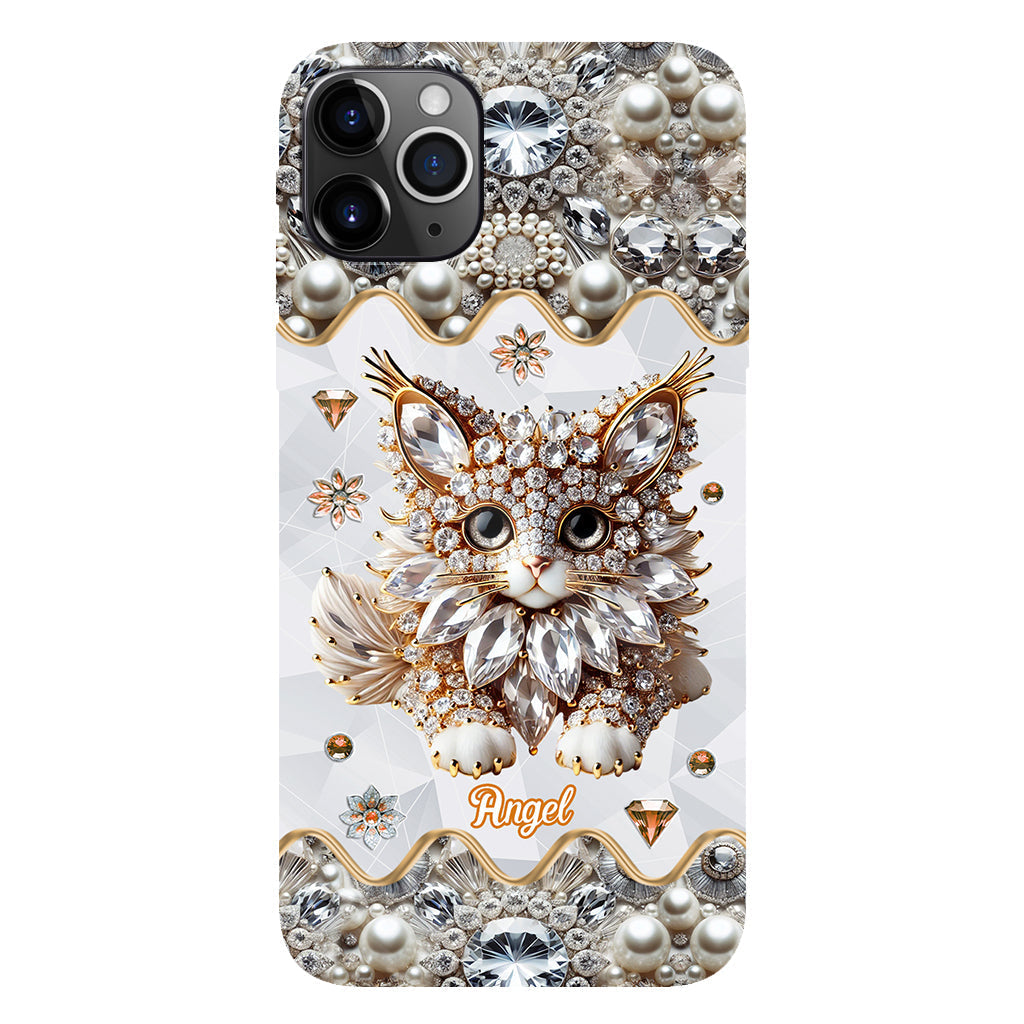 Coque de téléphone personnalisée avec motif chat persan « Love Persian Cat »