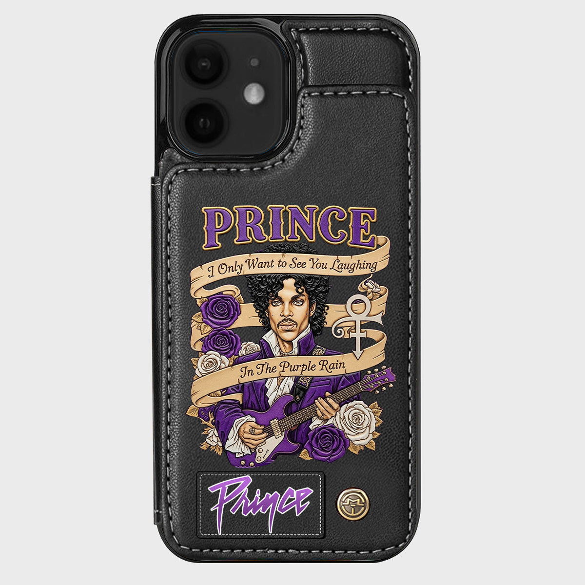 Purple Rain - Wallet Phone Case