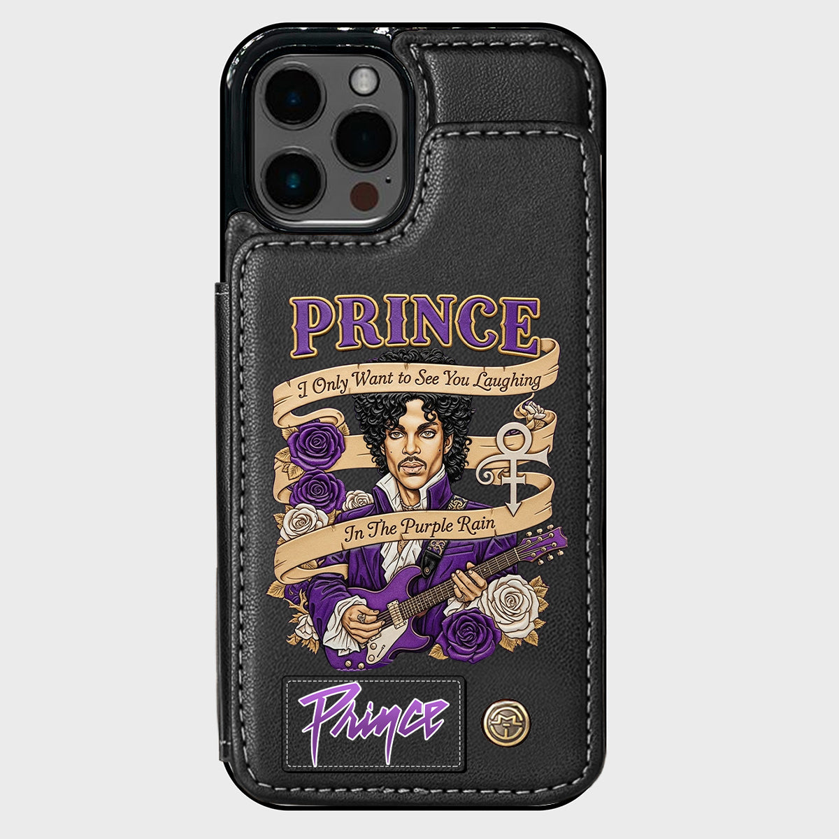 Purple Rain - Wallet Phone Case