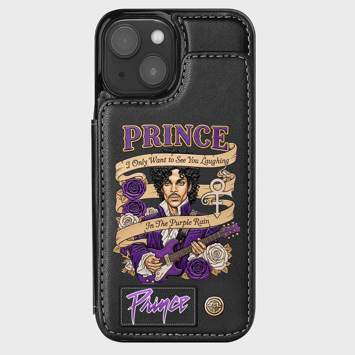 Purple Rain - Wallet Phone Case