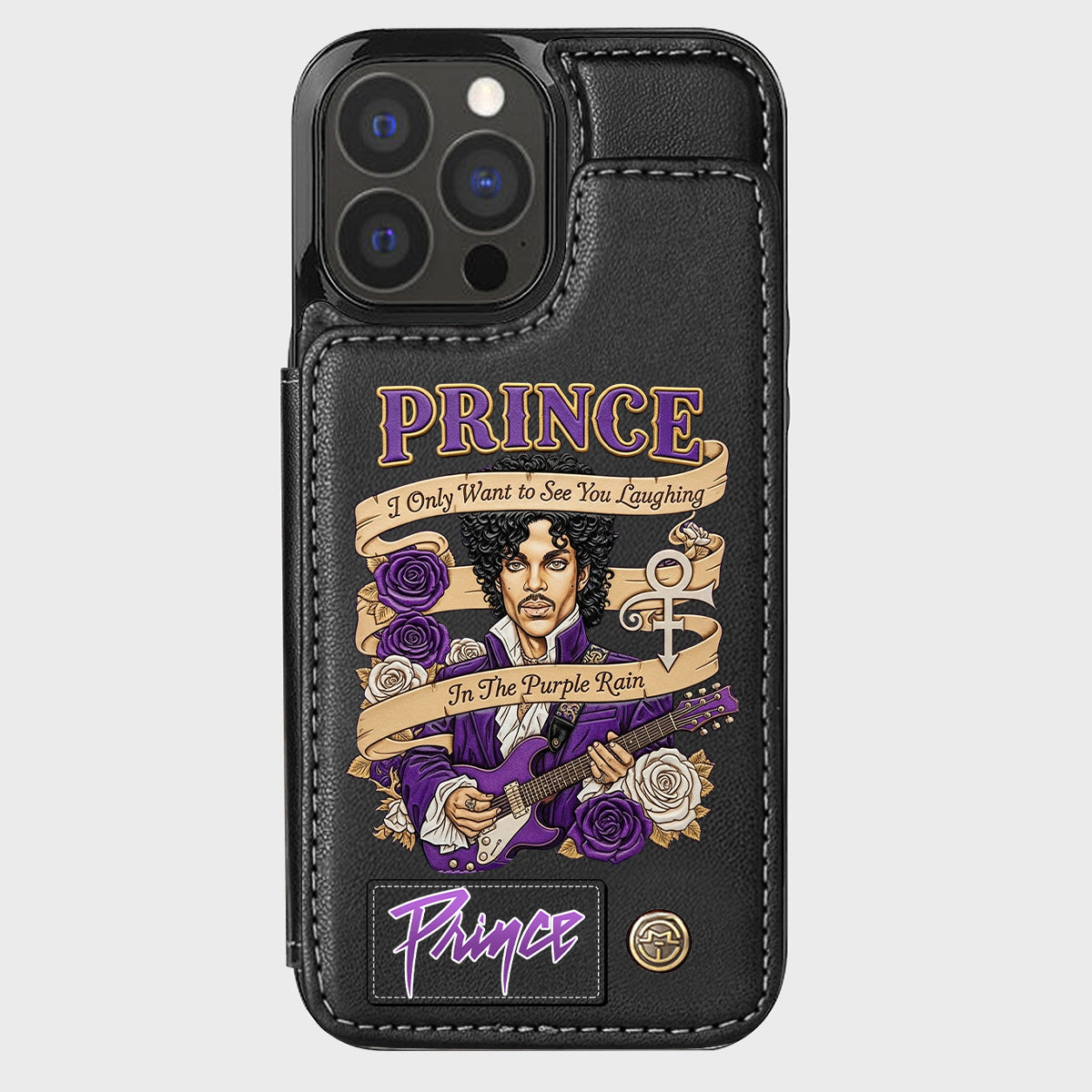 Purple Rain - Wallet Phone Case