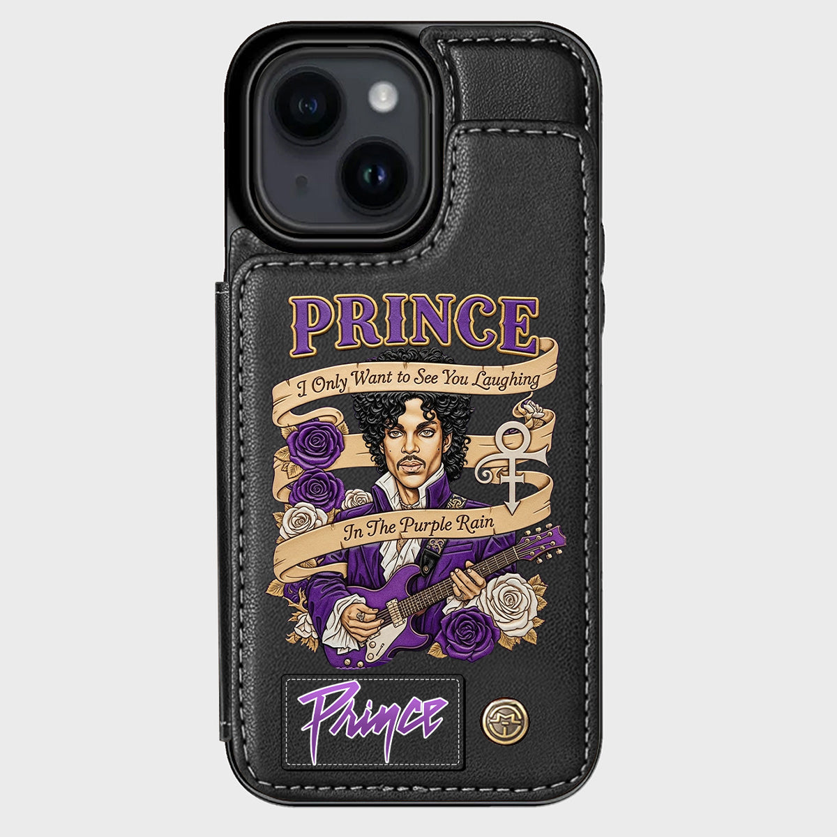 Purple Rain - Wallet Phone Case