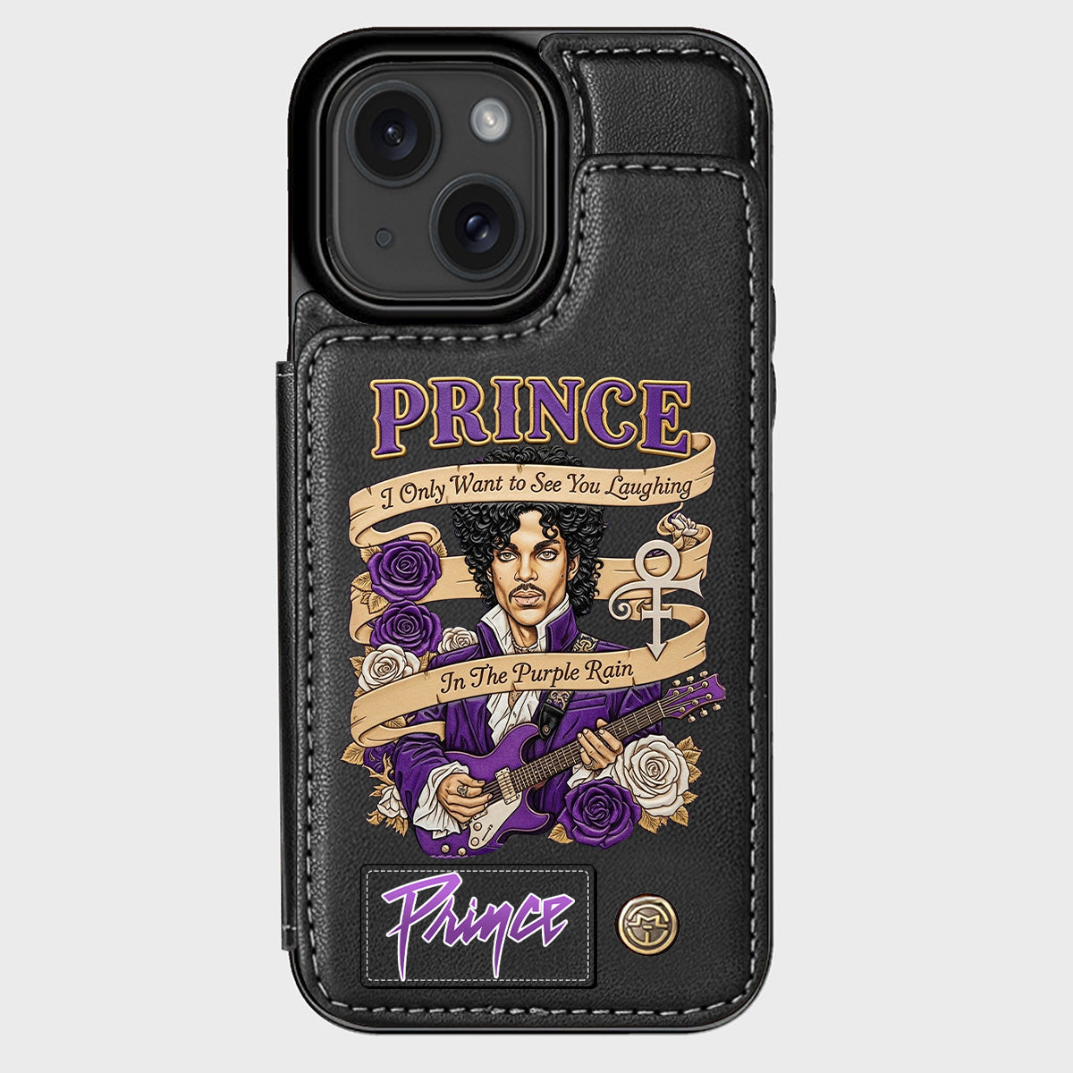 Purple Rain - Wallet Phone Case