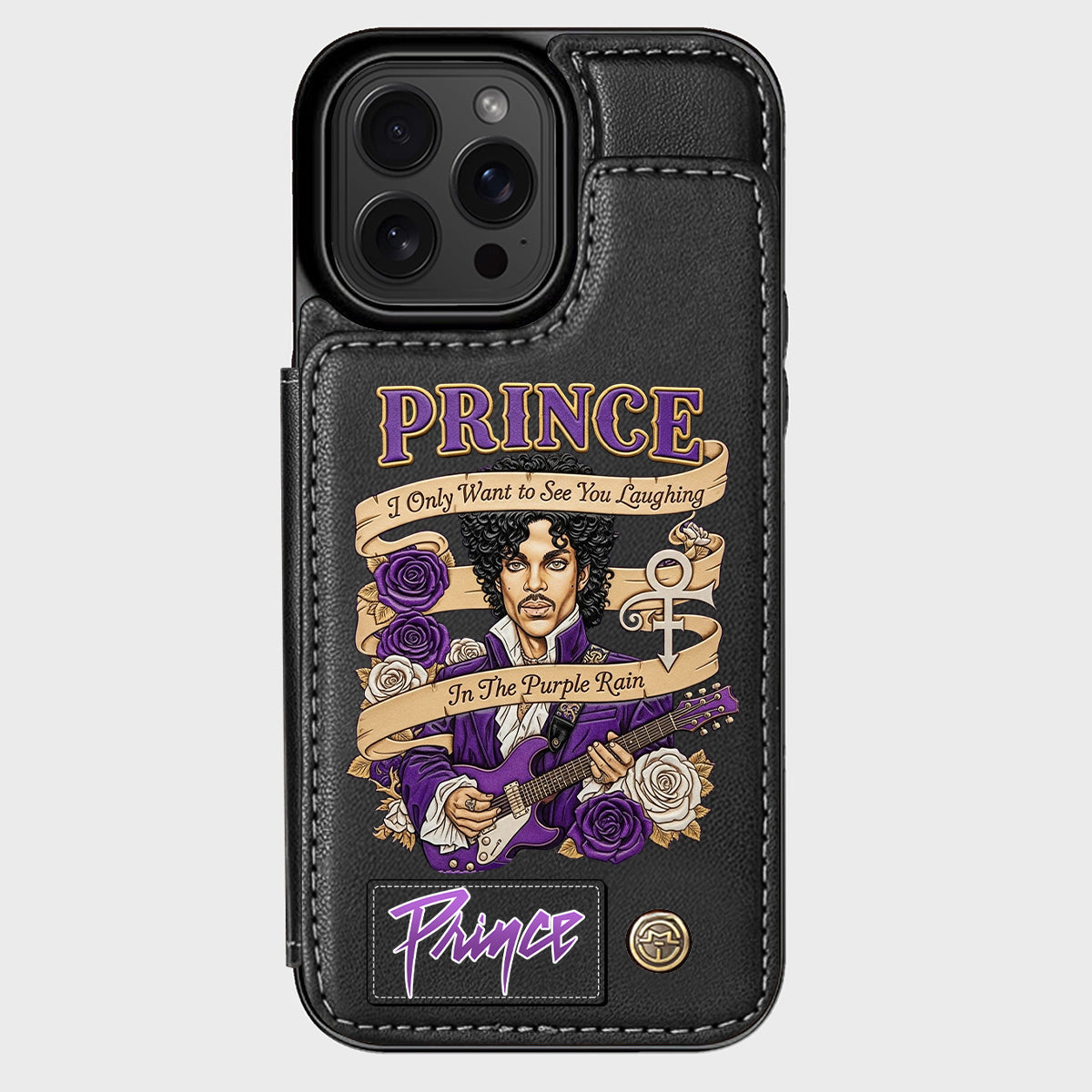 Purple Rain - Wallet Phone Case