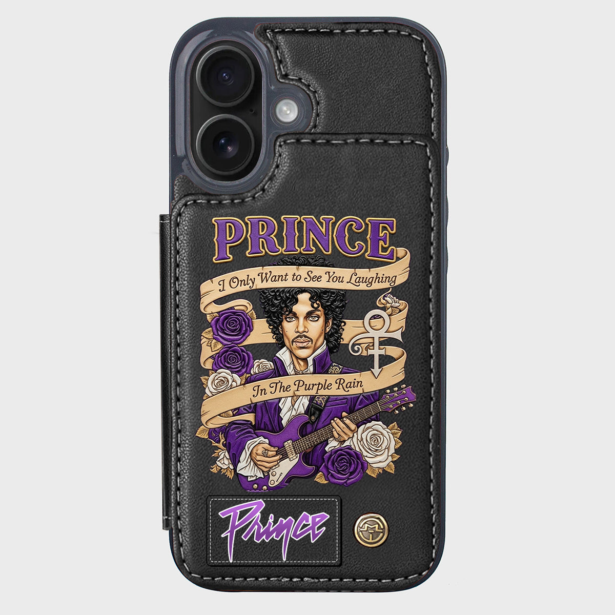 Purple Rain - Wallet Phone Case