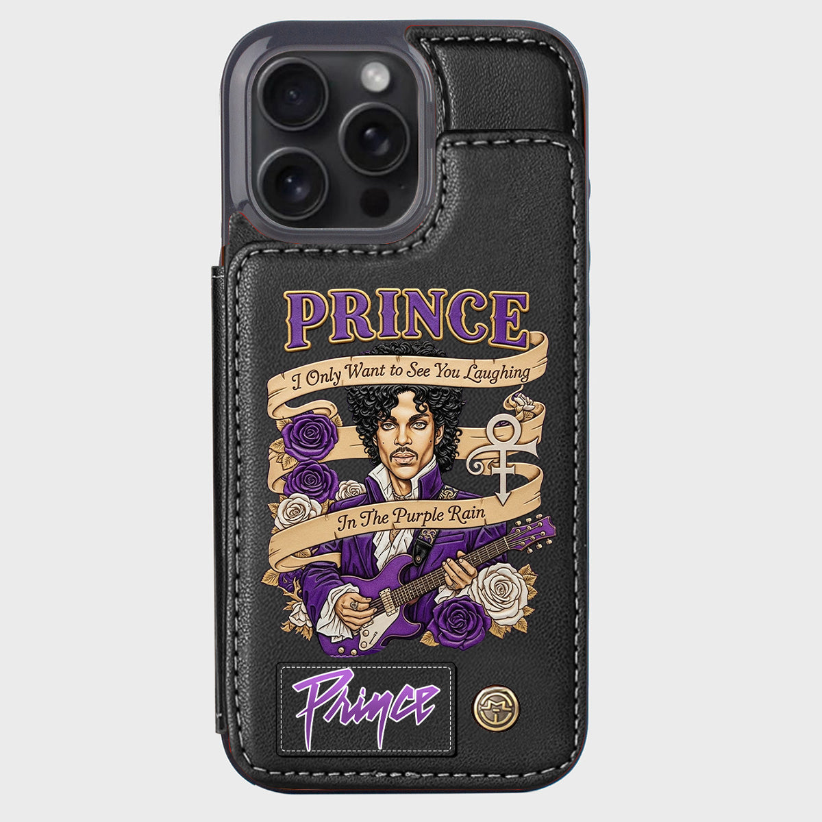 Purple Rain - Wallet Phone Case