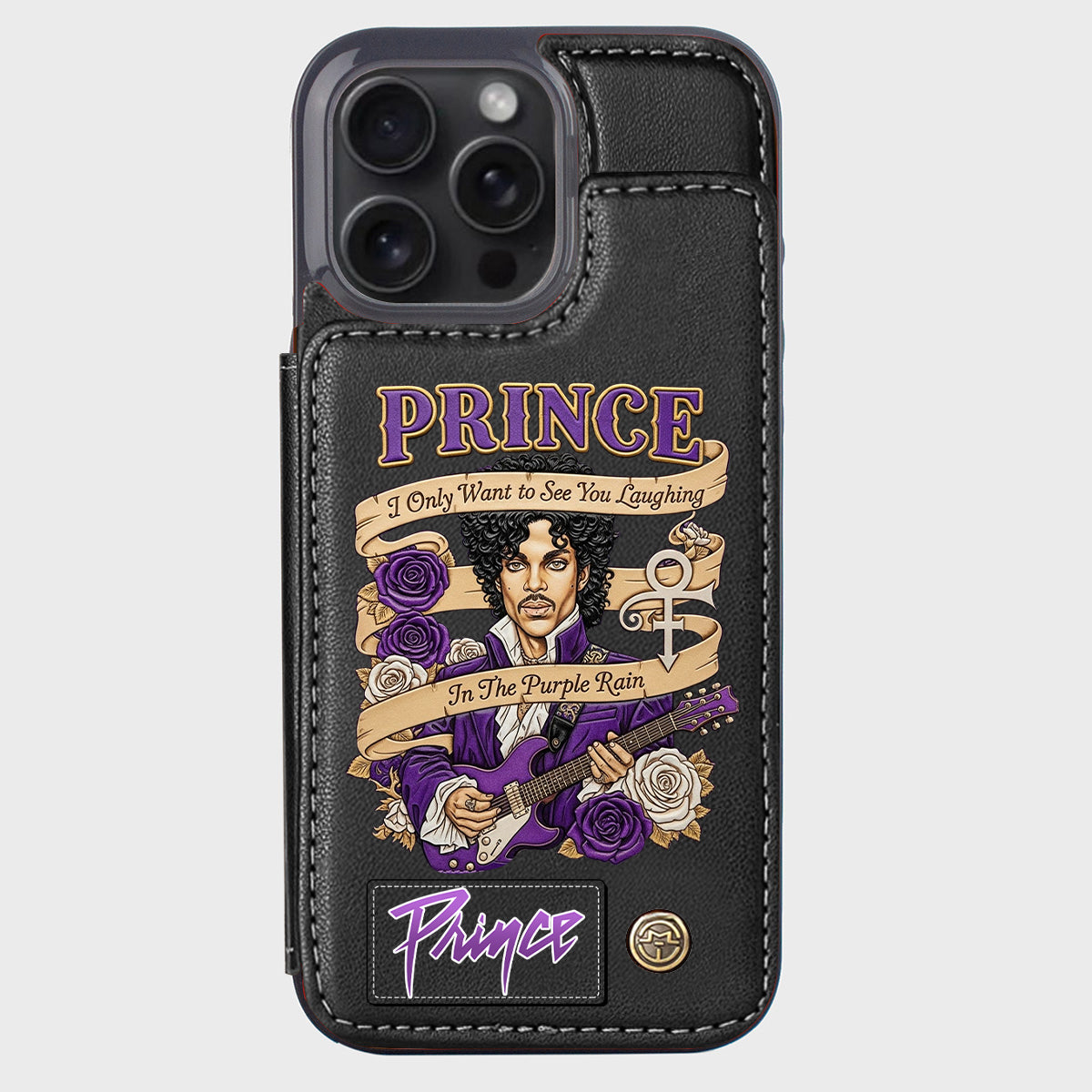 Purple Rain - Wallet Phone Case