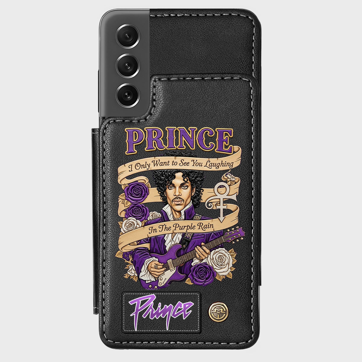 Purple Rain - Wallet Phone Case