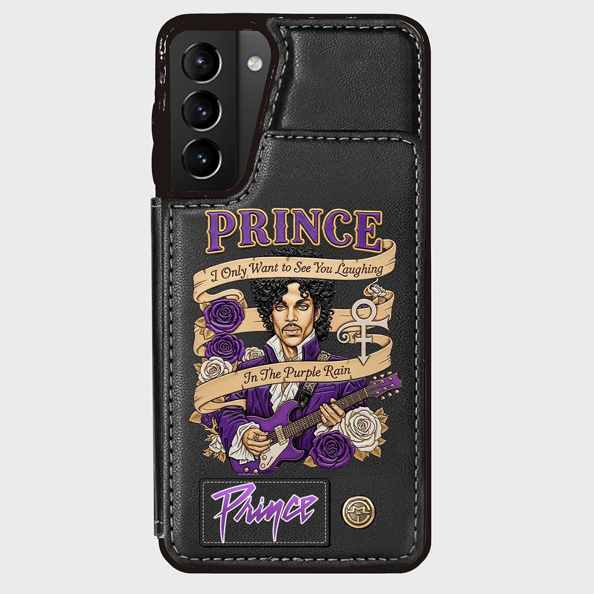 Purple Rain - Wallet Phone Case