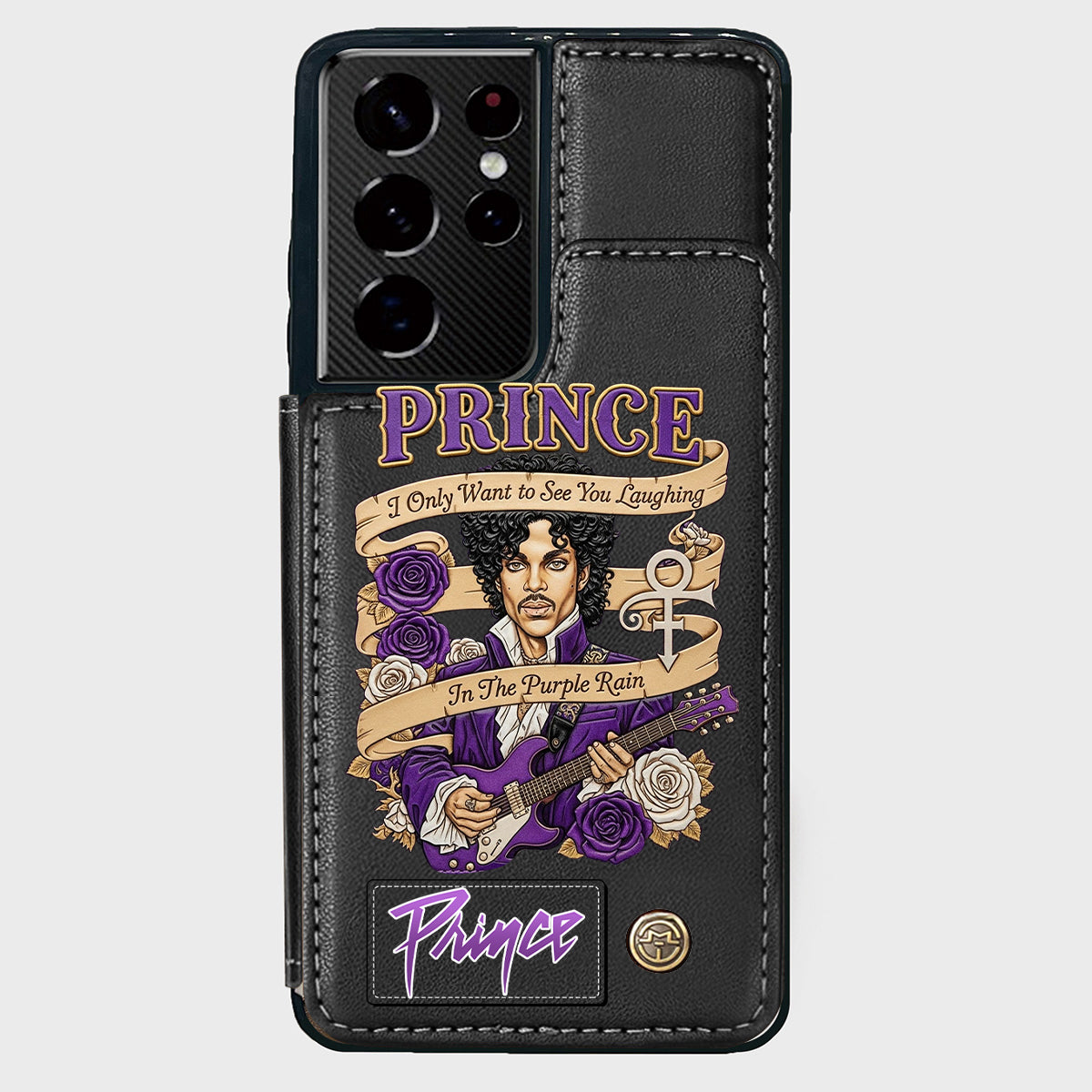 Purple Rain - Wallet Phone Case