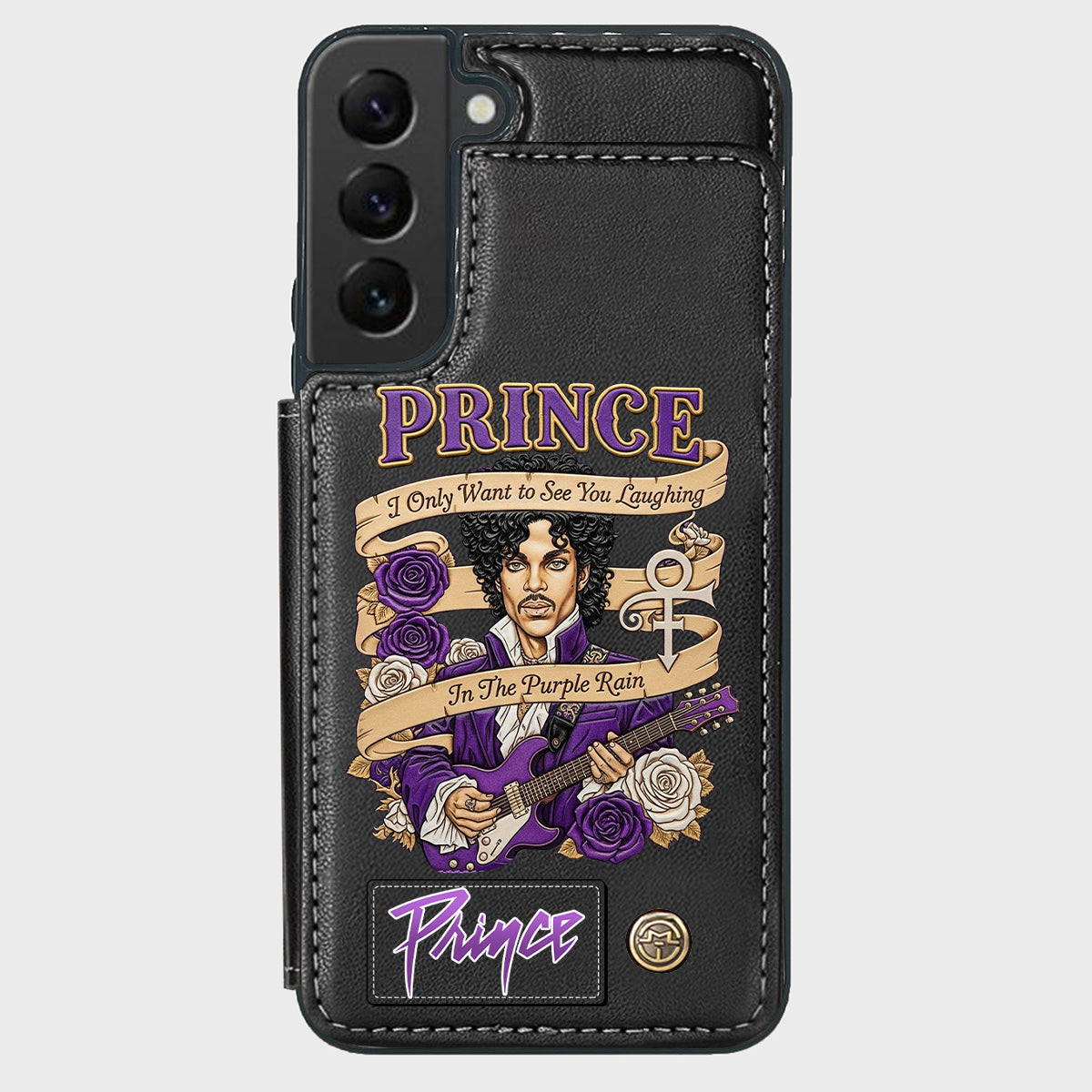 Purple Rain - Wallet Phone Case