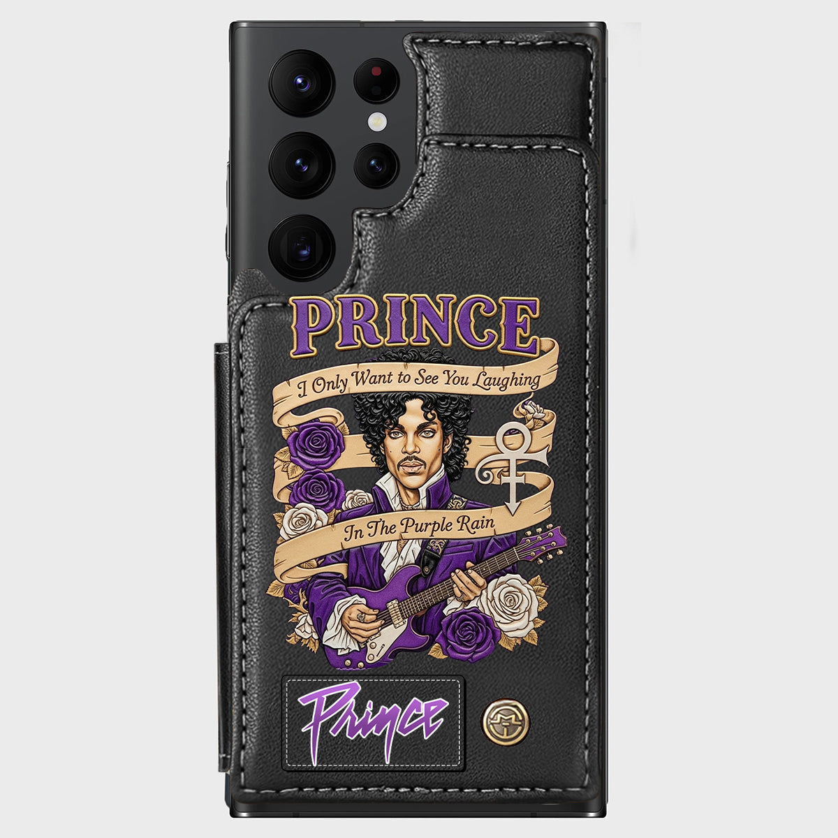 Purple Rain - Wallet Phone Case
