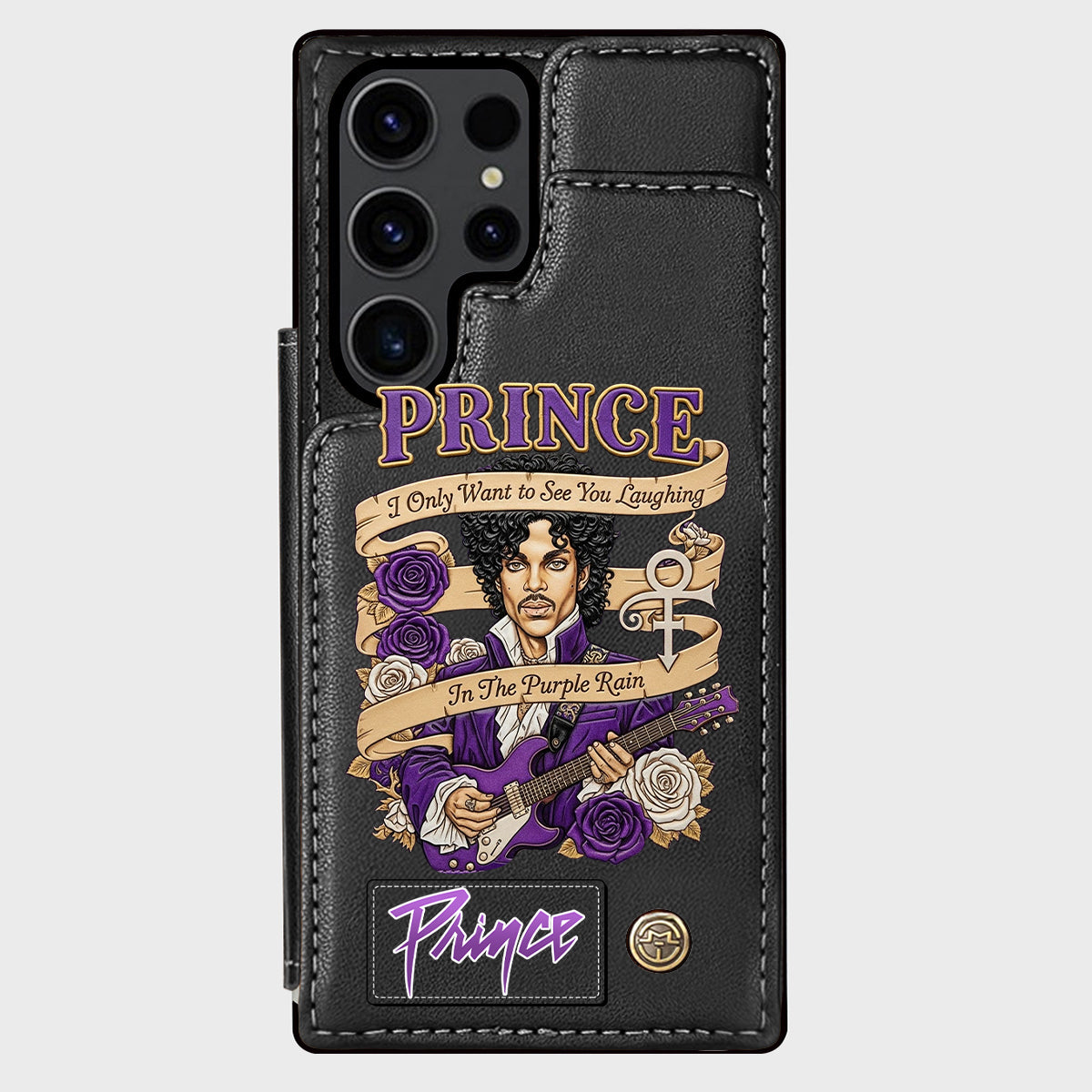 Purple Rain - Wallet Phone Case
