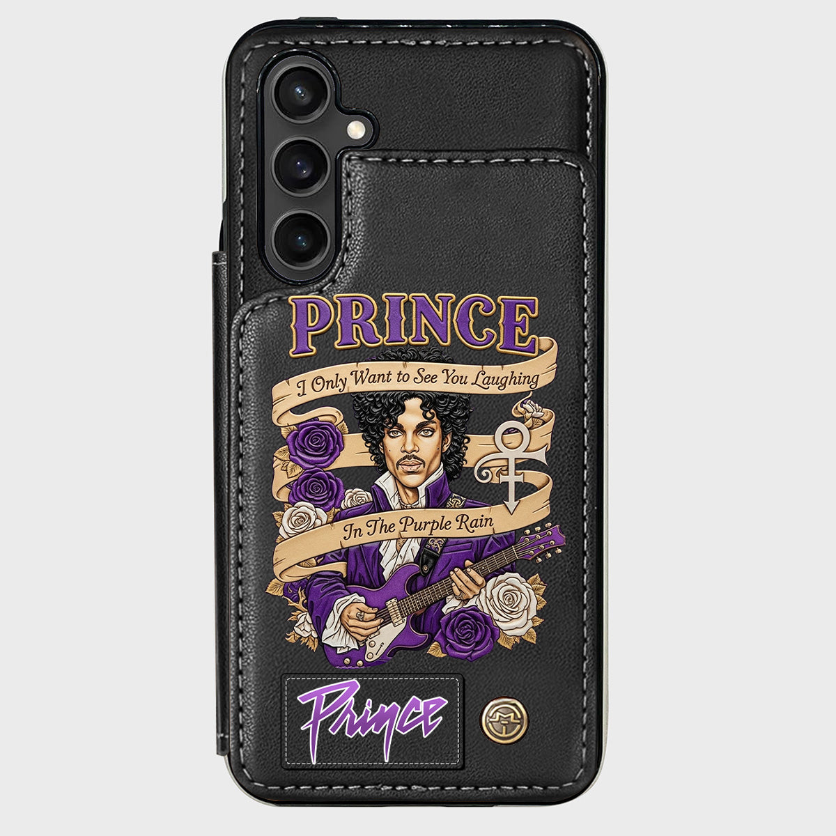 Purple Rain - Wallet Phone Case