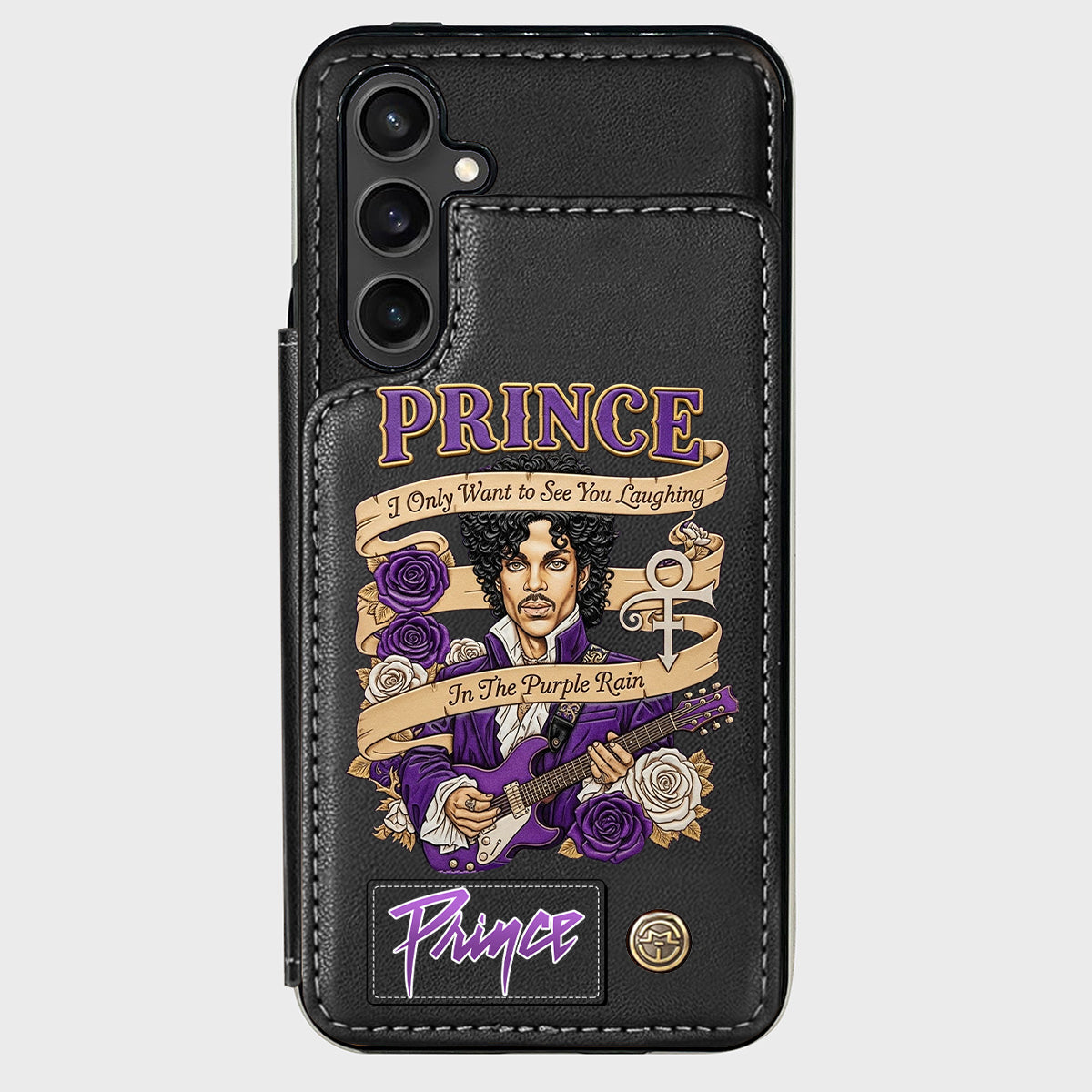 Purple Rain - Wallet Phone Case