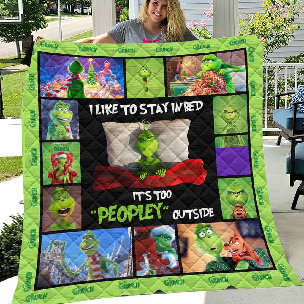 J'aime rester au lit - Couette 0820