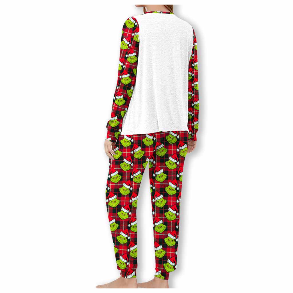 Joyeux Noël - Ensemble pyjama et étole de Noël personnalisés