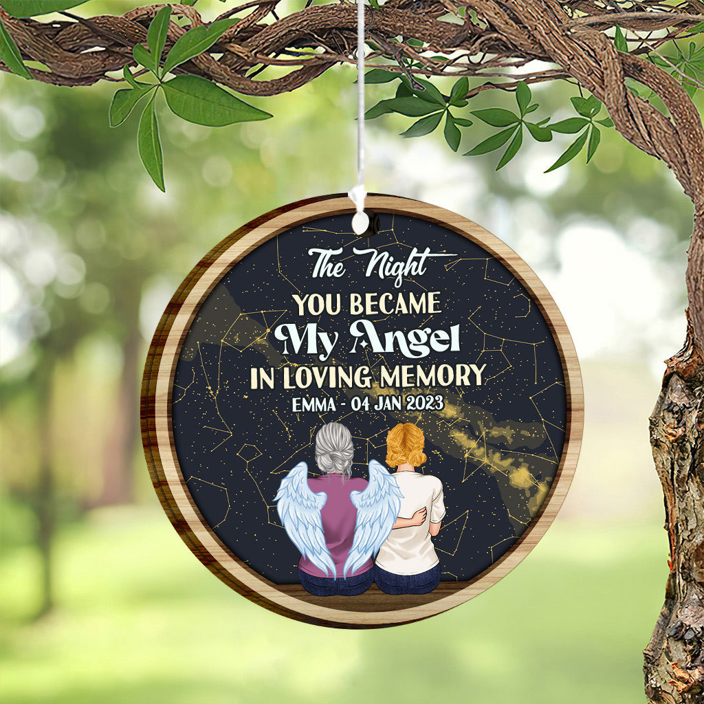 When I Look At The Stars - Personalized Memorial Wind Chime