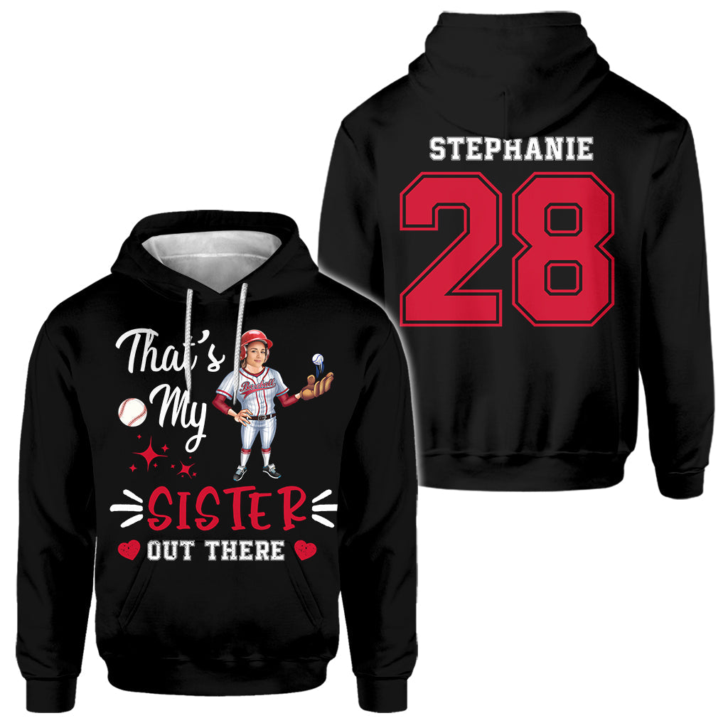 Mon joueur préféré - T-shirt de baseball personnalisé intégral