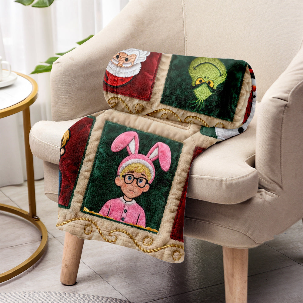 Couverture personnalisée pour regarder des films de Noël