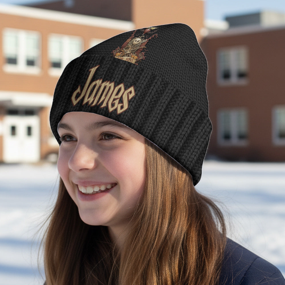 Livin' on a Nightmare Prayer - Personalized King of Rock and Roll Beanie Hat