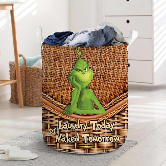 Laundry Today - Panier de rangement Stole Christmas avec motif imprimé en 3D