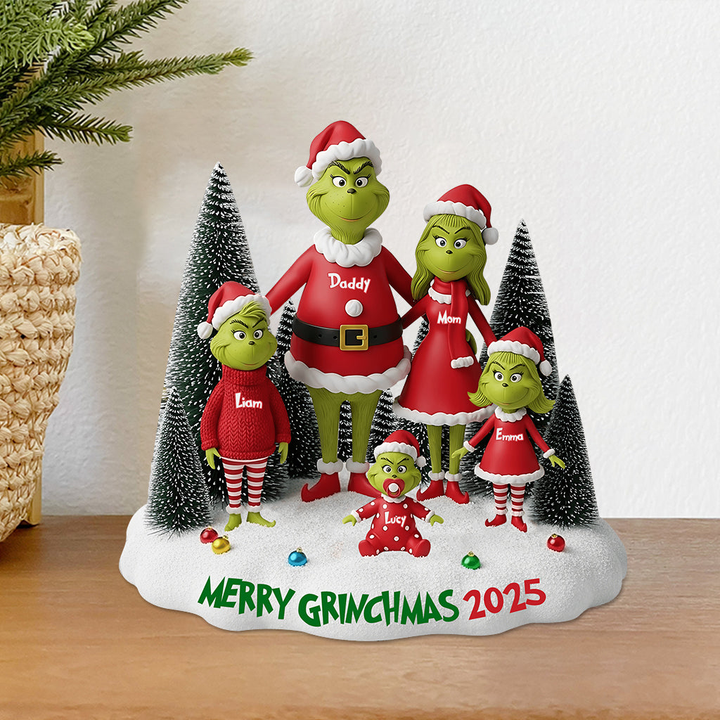 Joyeux Noël 2025 - Étole de Noël personnalisée, plaque acrylique sur mesure