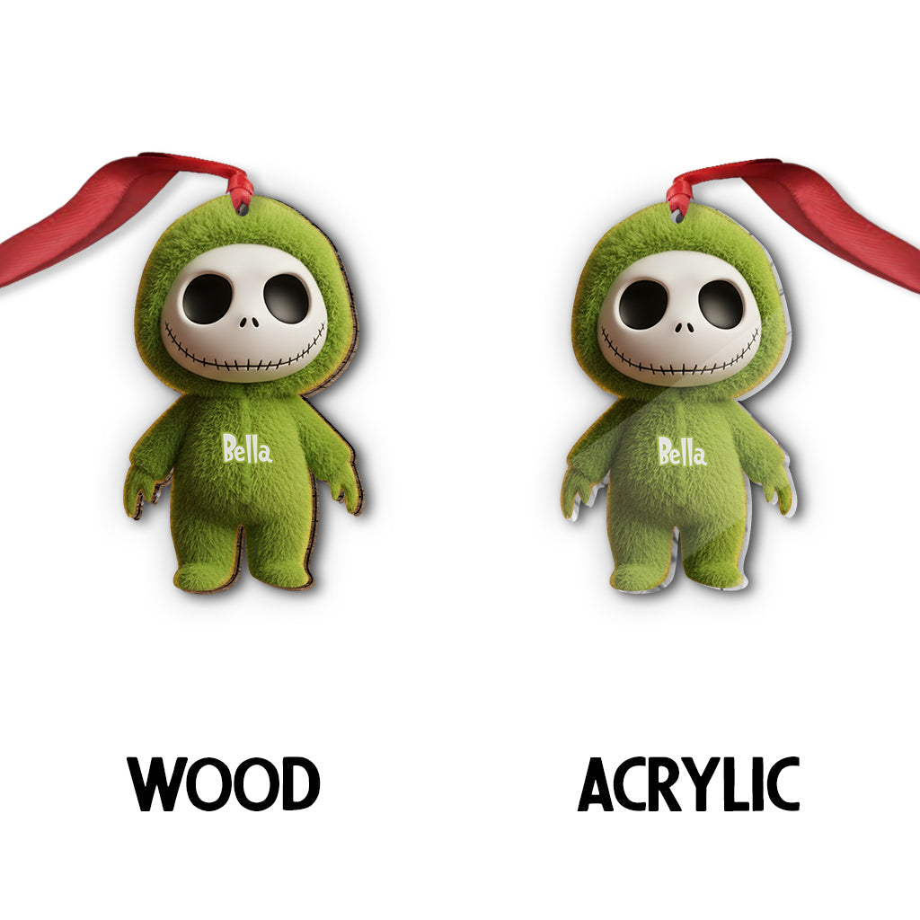 Christmas Friends Green Nightmare - Personalized Stole Christmas Ornament