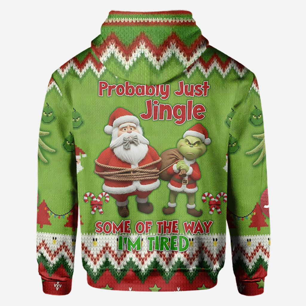 Je vais probablement juste danser un peu, je suis fatigué - T-shirt personnalisé « J'ai volé Noël partout »