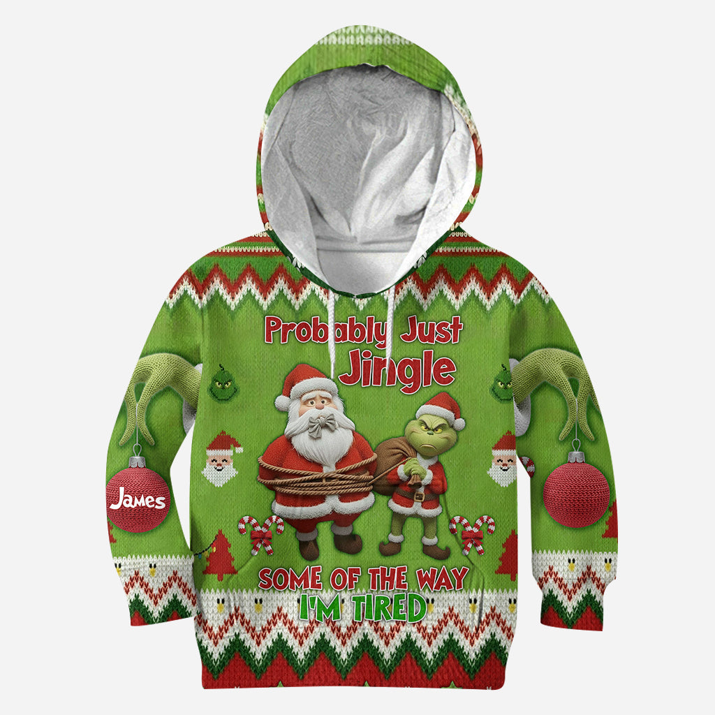 Je vais probablement juste danser un peu, je suis fatigué - T-shirt personnalisé « J'ai volé Noël partout »