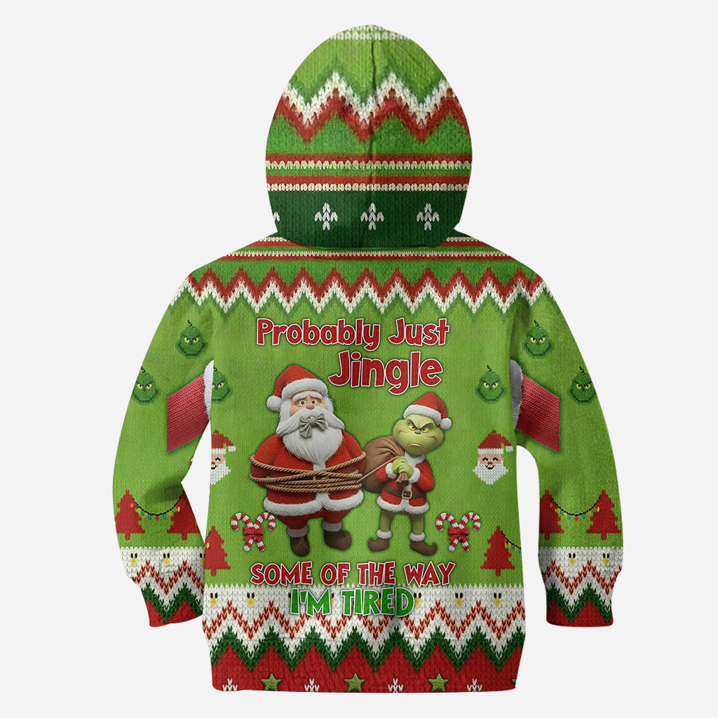 Je vais probablement juste danser un peu, je suis fatigué - T-shirt personnalisé « J'ai volé Noël partout »