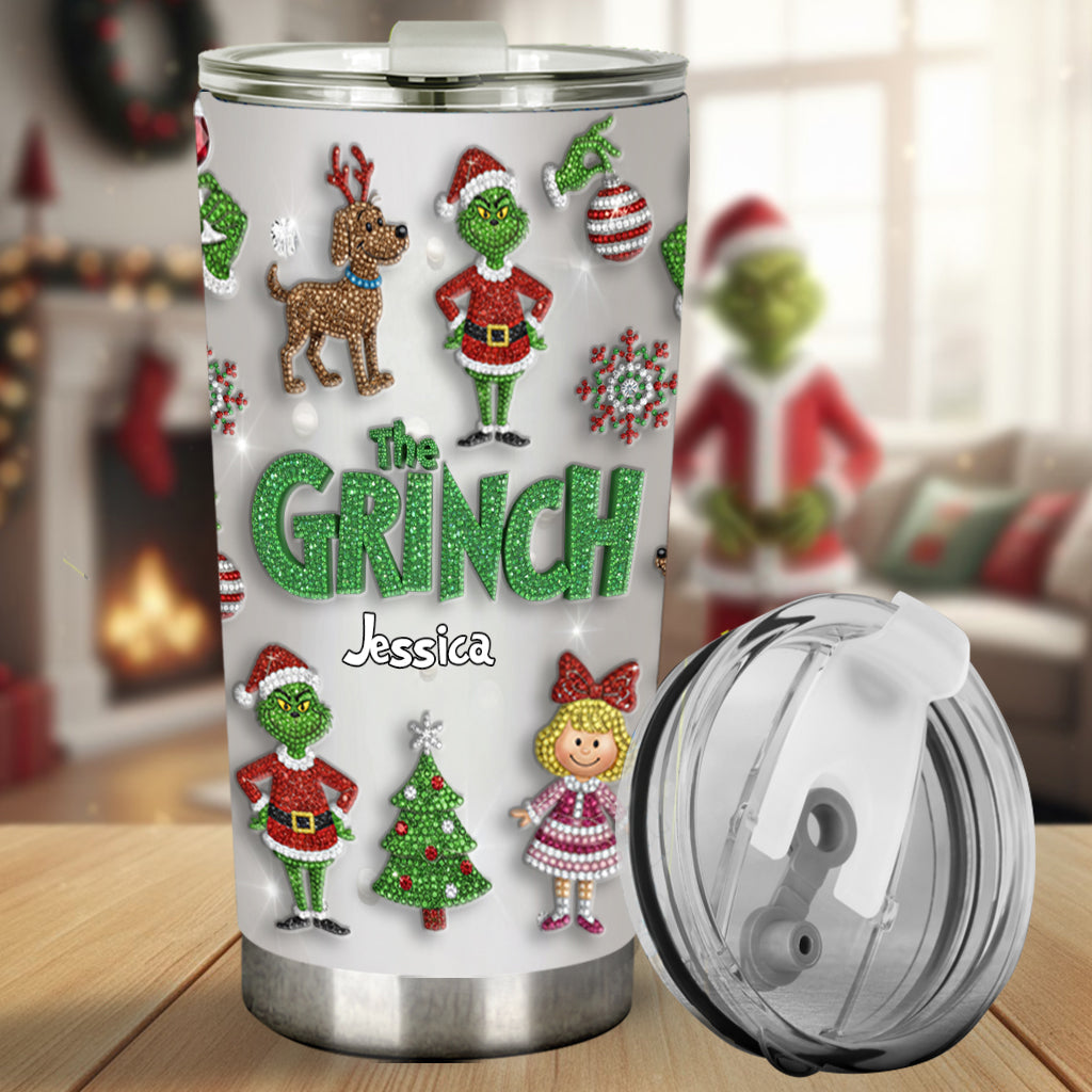 Merry Christmas - Personalized Stole Christmas Tumbler