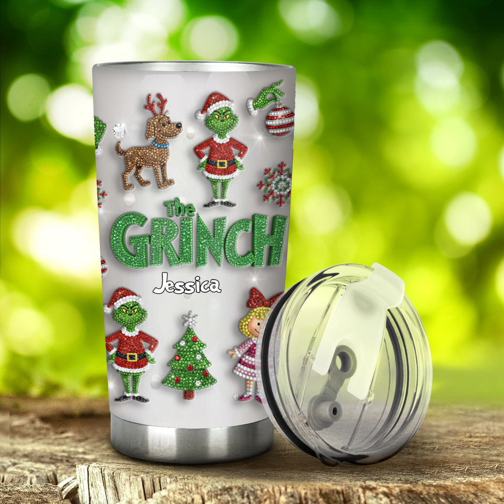 Merry Christmas - Personalized Stole Christmas Tumbler